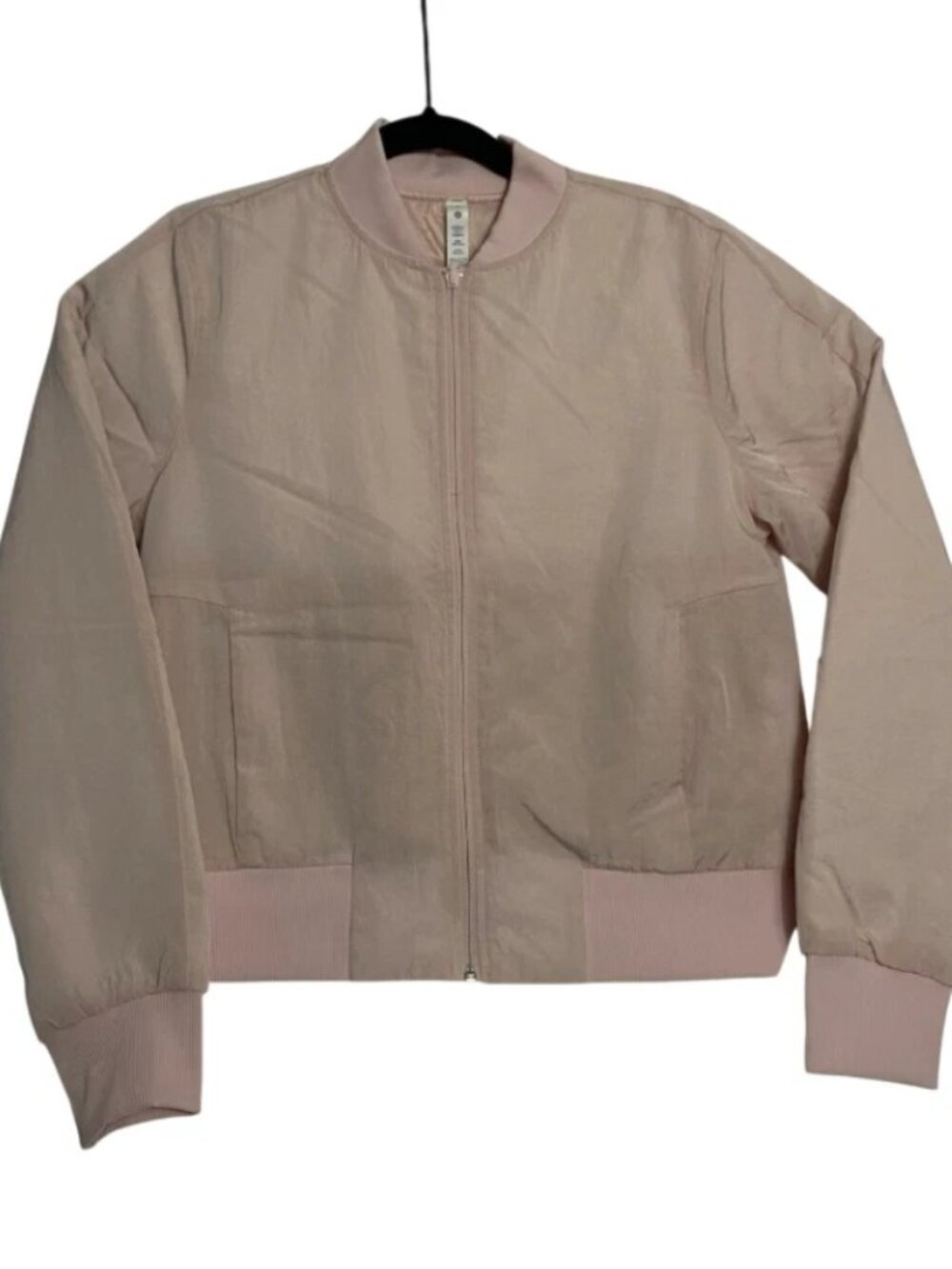 Lululemon Non-Stop Reversible Insulated Light Pink Bomber Jacket Womens Size 8